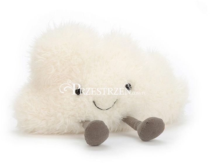 Jellycat MASKOTKA PLUSZOWA - Uśmiechnięta chmurka - duża 36 cm - A1CL A1CL