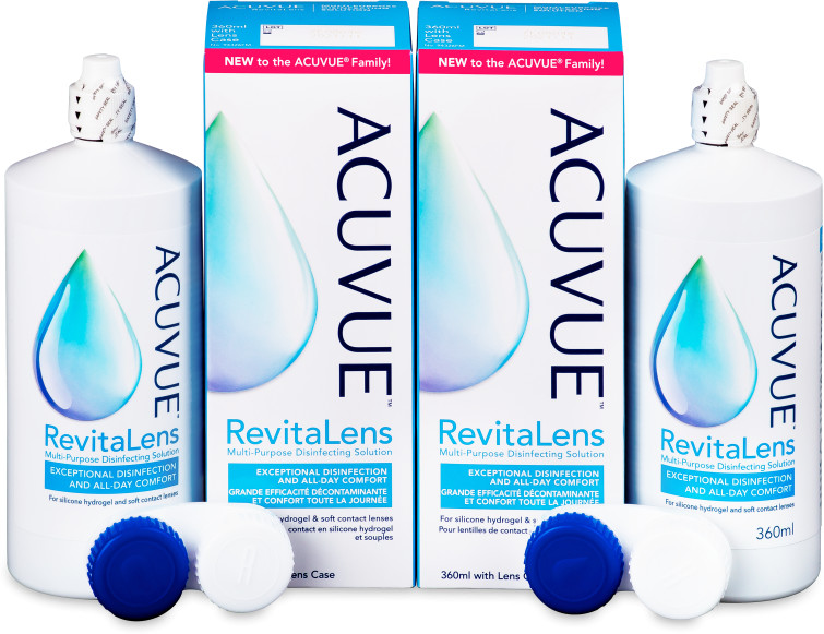 Johnson and Johnson Płyn Acuvue RevitaLens 2x 360 ml