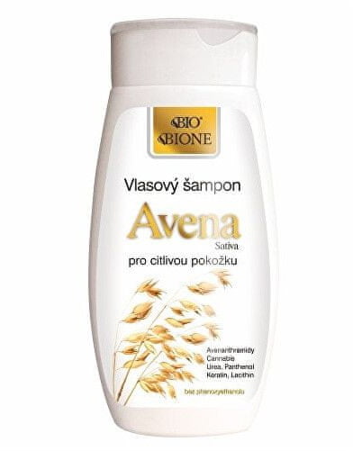 Bione Cosmetics Szampon do włosów i ciała do skóry wrażliwej Avena Sativa 260 ml