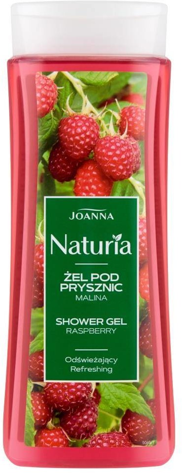 Joanna Naturia odświeżający żel pod prysznic Malina 300ml