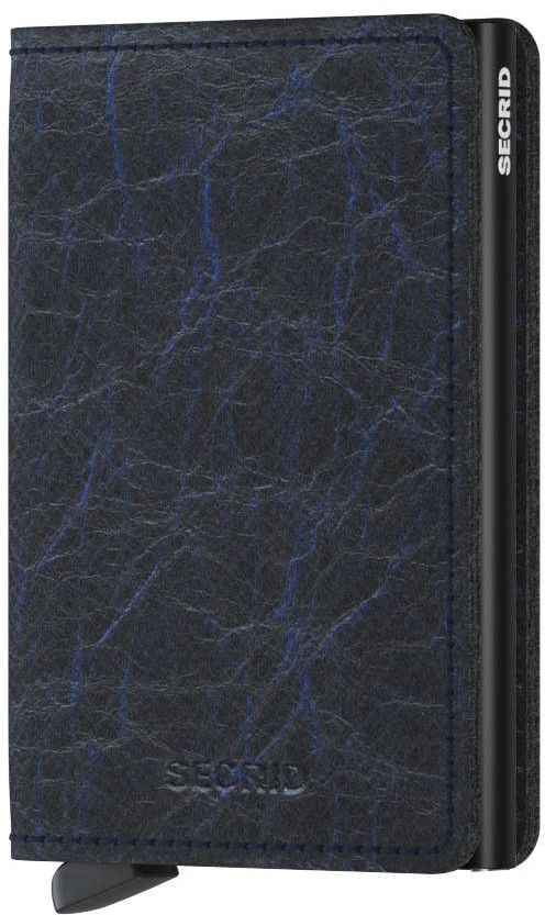 Secrid Mały portfel RFID Slimwallet Secrid Crunch - blue SCr-Blue