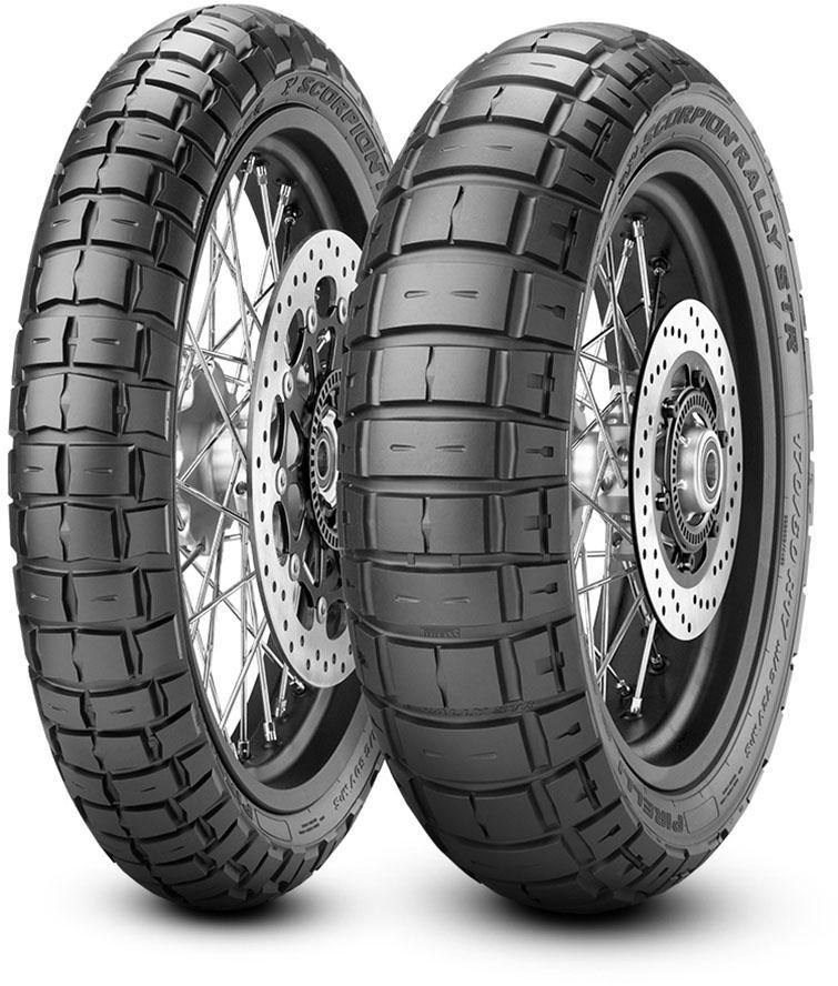 PIRELLI Scorpion Rally STR ( 90/90-21 TL 54V koło przednie, M/C, Variante A, oznaczenie M+S )