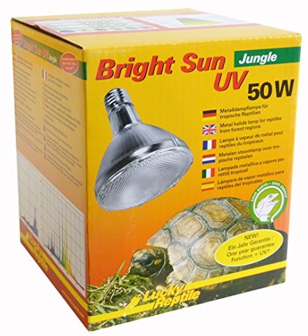 Lucky Reptile Bright Sun UV Jungle, lampa metalowa do oprawy E27 z promieniowaniem UVA i UVB