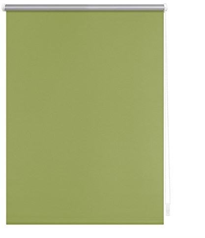 Lichtblick roleta zaciemniająca, montaż bez użycia wiertarki, pokryta warstwą termoplastyczną, zielony, 70 cm x 150 cm (szer. x dł.) RKV.070.150.06