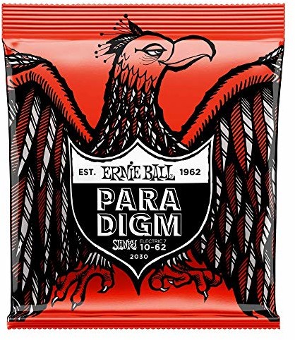 Ernie Ball 2030 Paradygmat gitara elektryczna, 7-strunowa wąska góra ciężki spód 2030