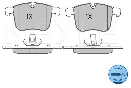 Wulf Gaertner Autoparts Zestaw klocków hamulcowych, hamulce tarczowe Wulf Gaertner Autoparts 025 234 0419