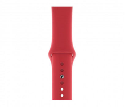 Apple Pasek sportowy z edycji PRODUCT RED do koperty 40 mm S/M i M/L (MU9M2ZM/A)