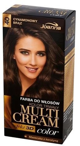 Joanna Multi Cream Color farba do włosów 40 Cynamonowy Brąz 62368-uniw
