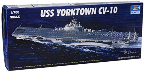 Trumpeter 05729 zestaw do budowy modelu lotniskowiec USS Yorktown CV-10