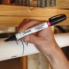 Sharpie Sanford Brands Paint Oil Marker FN Niebieski 35536