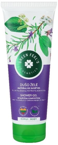 Green Feel'S Green FeelS Green FeelS Żel pod prysznic z kompozycją ekstraktów ziołowych 250ml