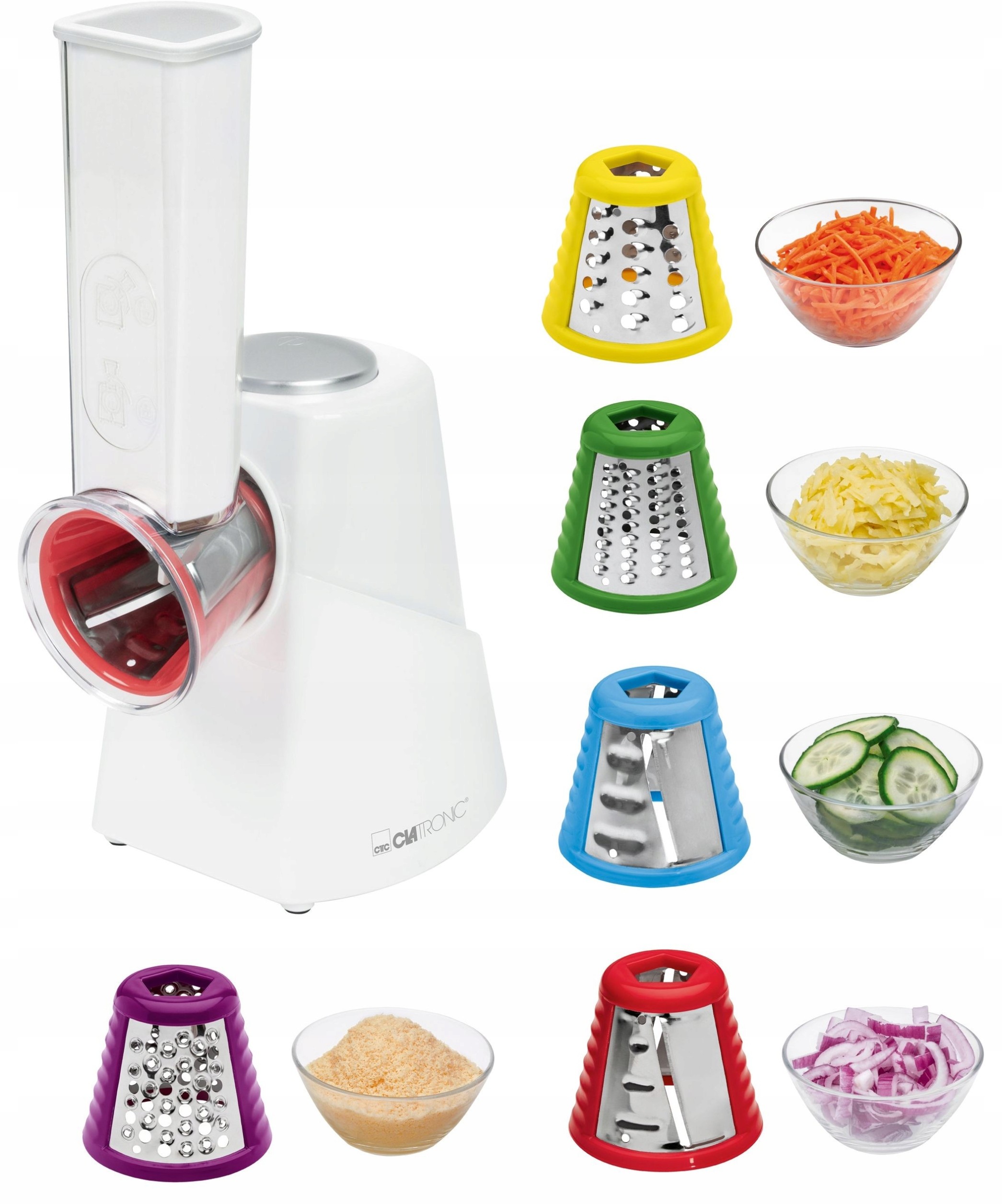 Clatronic Szatkownica Elektryczna Tarka Warzyw Me