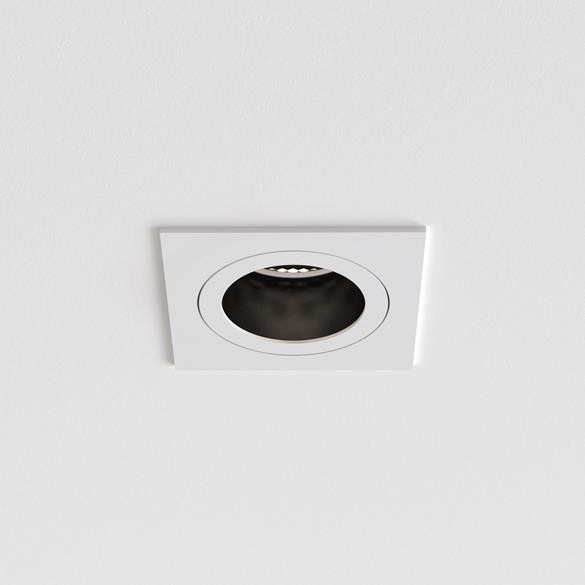 Astro Lighting Lampa wpuszczana Pinhole Slimline Square Fixed Fire-Rated IP65 1434002 1434002