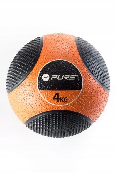 Pure2Improve pure2i mprove unisex piłka lekarska, pomarańczowa, 4 kg P2I110020