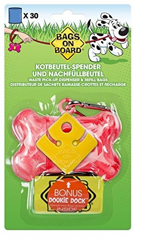 simple solution odchody Bags on board dozownik worek, rose