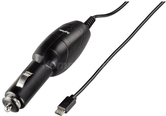 HAMA Ładowarka Samochodowa ładowarka do nawigacji micro USB (93779)