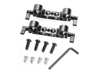 smallrig 2061 Super Lightweight 15mm Railblock 2 sztuki) lekki mostek