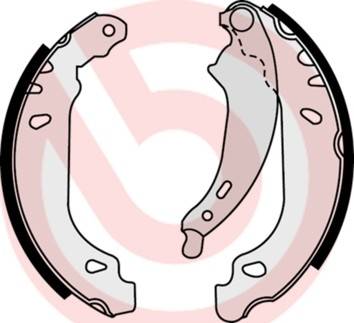 BREMBO Zestaw szczęk hamulcowych S 68 524