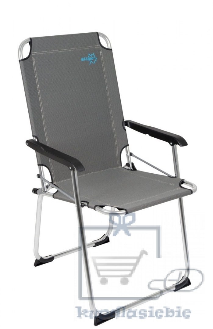 Bo-Camp BO-CAMP Krzesło Copa Rio Comfort XXL szare