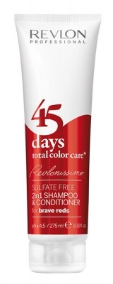 Revlon Professional Professional Revlonissimo 45 Days 2in1 For Brave Reds szampon do włosów 275 ml dla kobiet