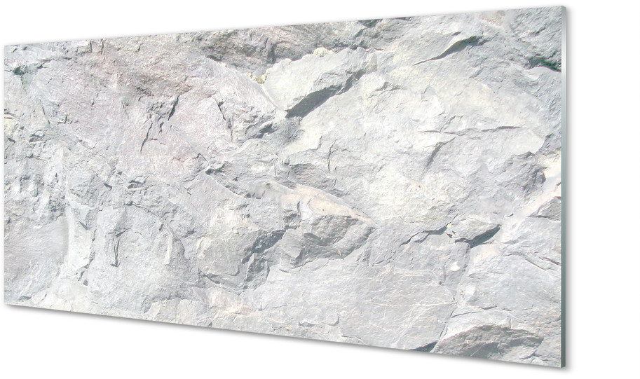 Tulup.pl Szklany Panel Kamień beton abstrakcja 100x50cm