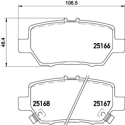 BREMBO P 28 078 P 28 078