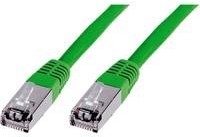 DIGITUS ASSMANN przewód krosowy Kabel krosowy kat. 5e S-FTP Zielony 1.0 m DK-1531-010/G