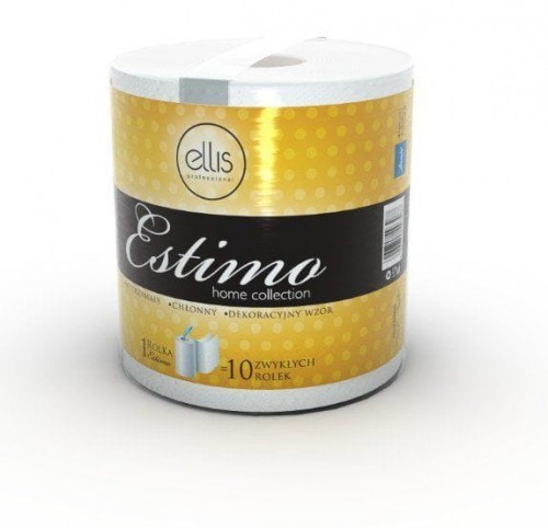 Ellis Ręcznik w roli Estimo 100m 2 warstwy celuloza 500 listków 9.793.134