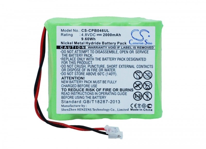 Cameron Sino 4xAA uniwersalna wtyczka 2000mAh 9.60Wh Ni-MH 4.8V Cameron Sino)