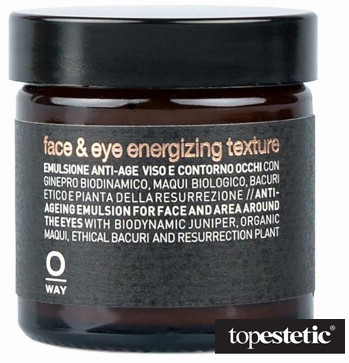 O Way O Way Face &amp; Eye Energizing Texture Emulsja anti-ageing do twarzy i okolic oczu 50 ml