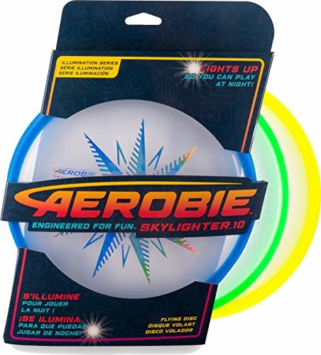 Aerobie - 6046475 - Skylighter, świecący frisbee o średnicy 30 cm, posortowane pod względem koloru