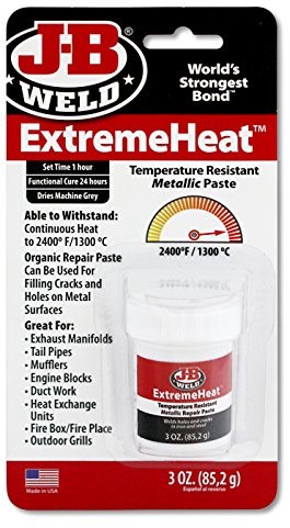 JB Weld J-B Weld 37901 Extreme Heat High Temperature Resistant Metallic Paste  3 oz. by J-B Weld 37901
