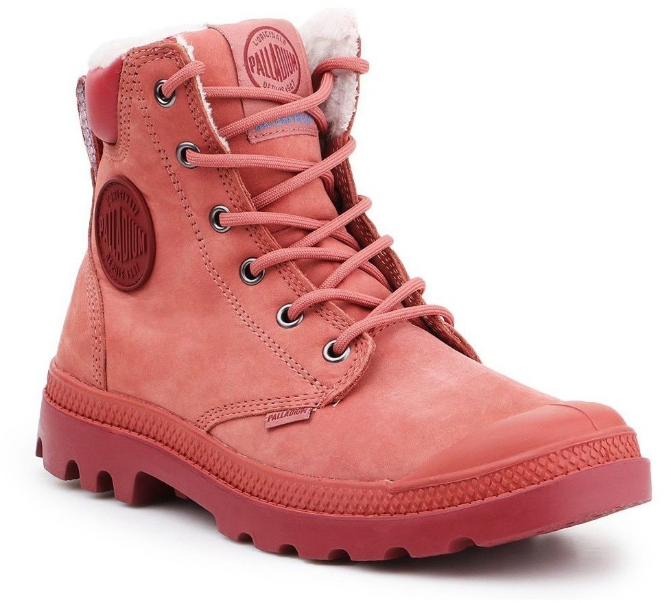 Palladium Buty Pampa Sport Wps Brick Dust/Cowhide W 72992-653-M różowe