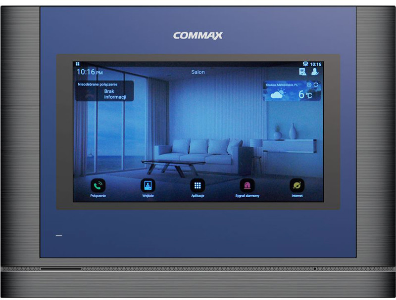 Commax CIOT-700ML DARK SILVER IP Monitor 7