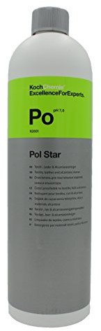 Koch Chemie Płyta Chemie POL Star usługi czyszczenia NIGER 1L, tekstylny, środek do czyszczenia skórzanych i Alcantara 92001