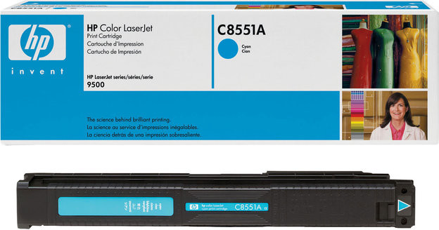 HP Wyprzedaż Oryginał Toner 822A do Color LaserJet 9500 | 25 000 str | cyan C8551A_wyp