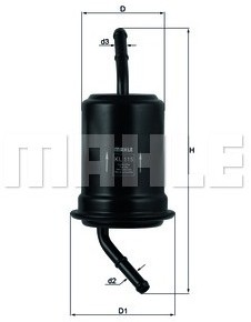 KNECHT Filtr paliwa KL 115