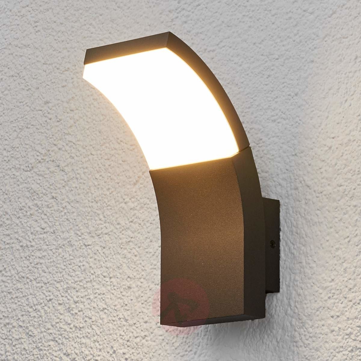 Lampenwelt Zewnętrzna Lampa ścienna TIMM z LED