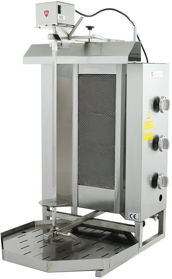 Resto Quality Gyros | opiekacz gazowy do kebaba | 3 palniki | wsad do 40kg | RQ32463 RQ32463