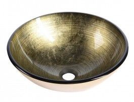 Sapho FIANNA umywalka szklana, średnica 42 cm 2501-21