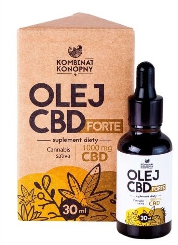 Olej CBD FORTE 1000 mg 30ml