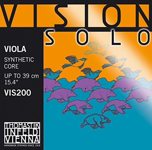 Thomastik Pojedyncza struna do Viola 4/4 Vision Solo rdzeń ze stali A-struny, owinięty stal chromowana, średnia 637862