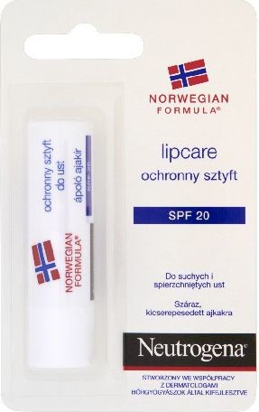 Neutrogena Formuła Norweska Ochronny sztyft do ust SPF 20 4.80g 514147702