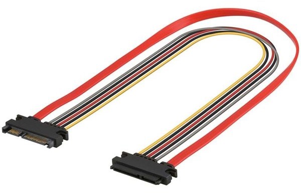 Pro Pro SATA Data+Power Extension - 0.30m 4040849939457