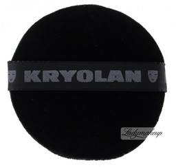 KRYOLAN CZARNY puszek do pudru 8 cm - 1718/01