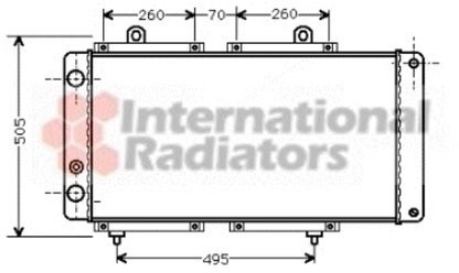 VAN WEZEL 40002033 chłodnica, chłodzenie silnika 36_40002033