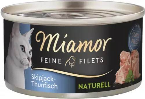 Miamor FINE FILETS NATURELLE TUŃCZYK w sosie własnym 80g 2 21249