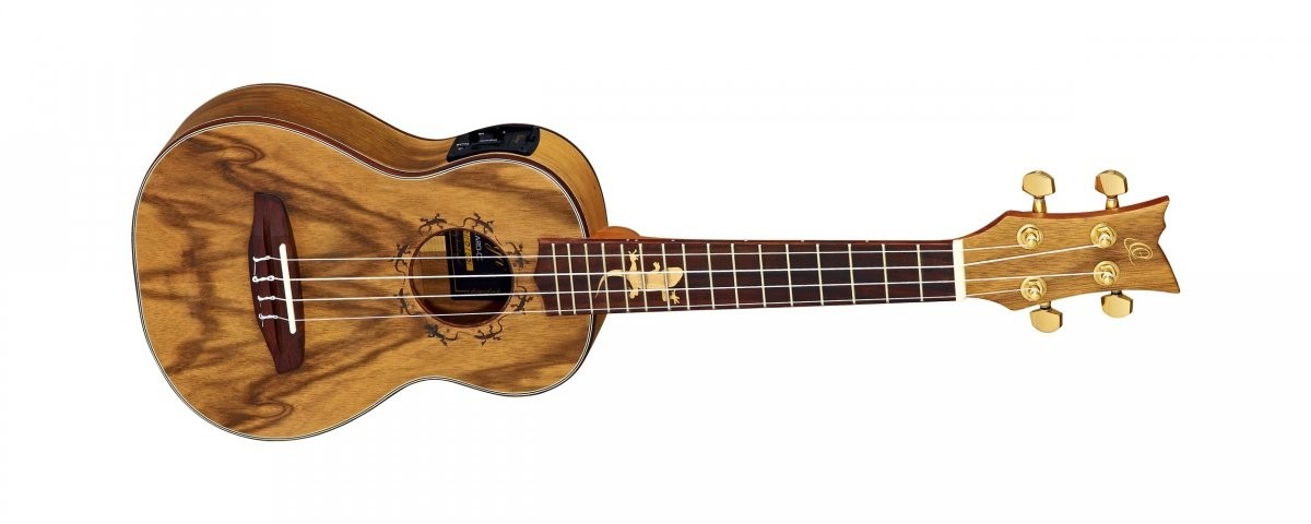 Ortega Lizard CC-GB ukulele koncertowe LIZARD-CC-GB