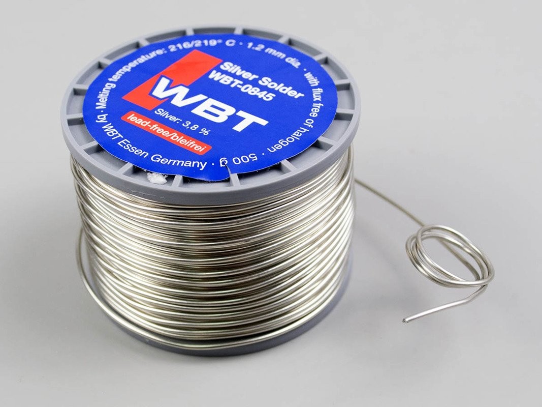 WBT WBT 0825 Silver Solder RoHS - cyna lutownicza - 1mb WBT 0825 Silver Solder RoHS - cyna lutownicza