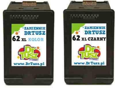DrTusz Tusze Zamienniki 62 do HP N9J71AE) komplet)